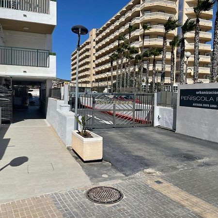 Apartamento Loft Primera Linea De Playa, Vistas Altas Mar Y Castillo Peniscola Bagian luar foto